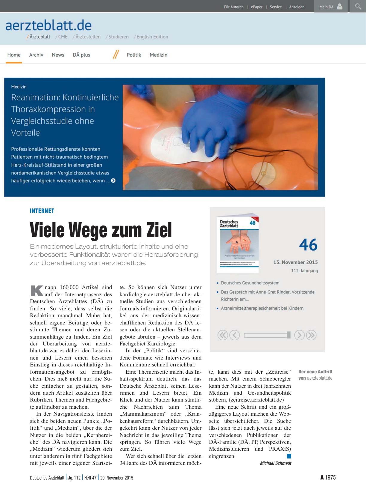 Vorschauseite 1: Internet: Viele Wege zum Ziel