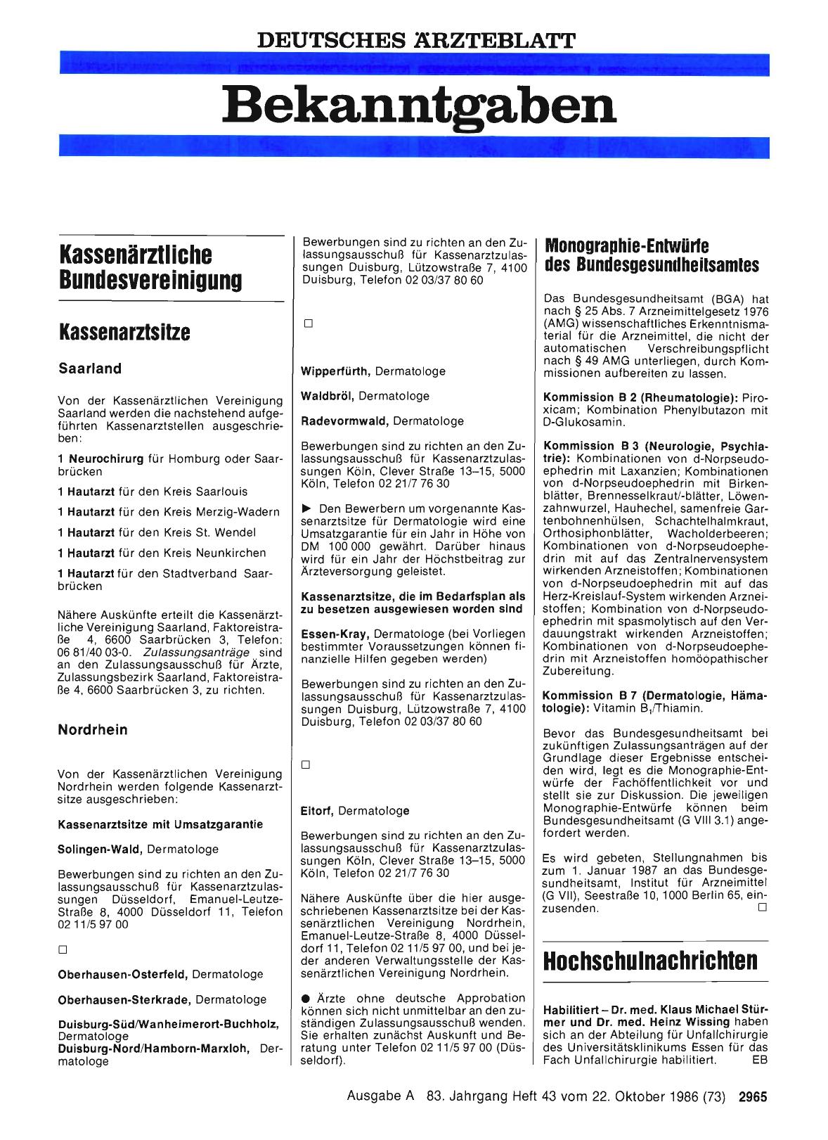 Vorschauseite 1: Hochschulnachrichten