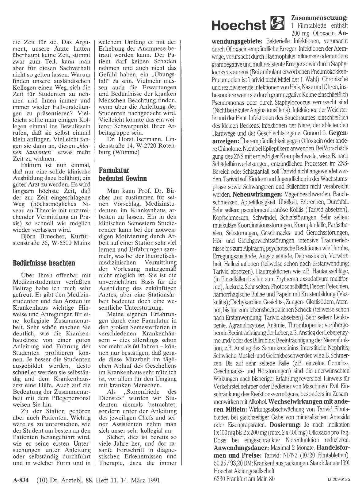 Vorschauseite 1: AUSBILDUNG: Famulatur bedeutet Gewinn