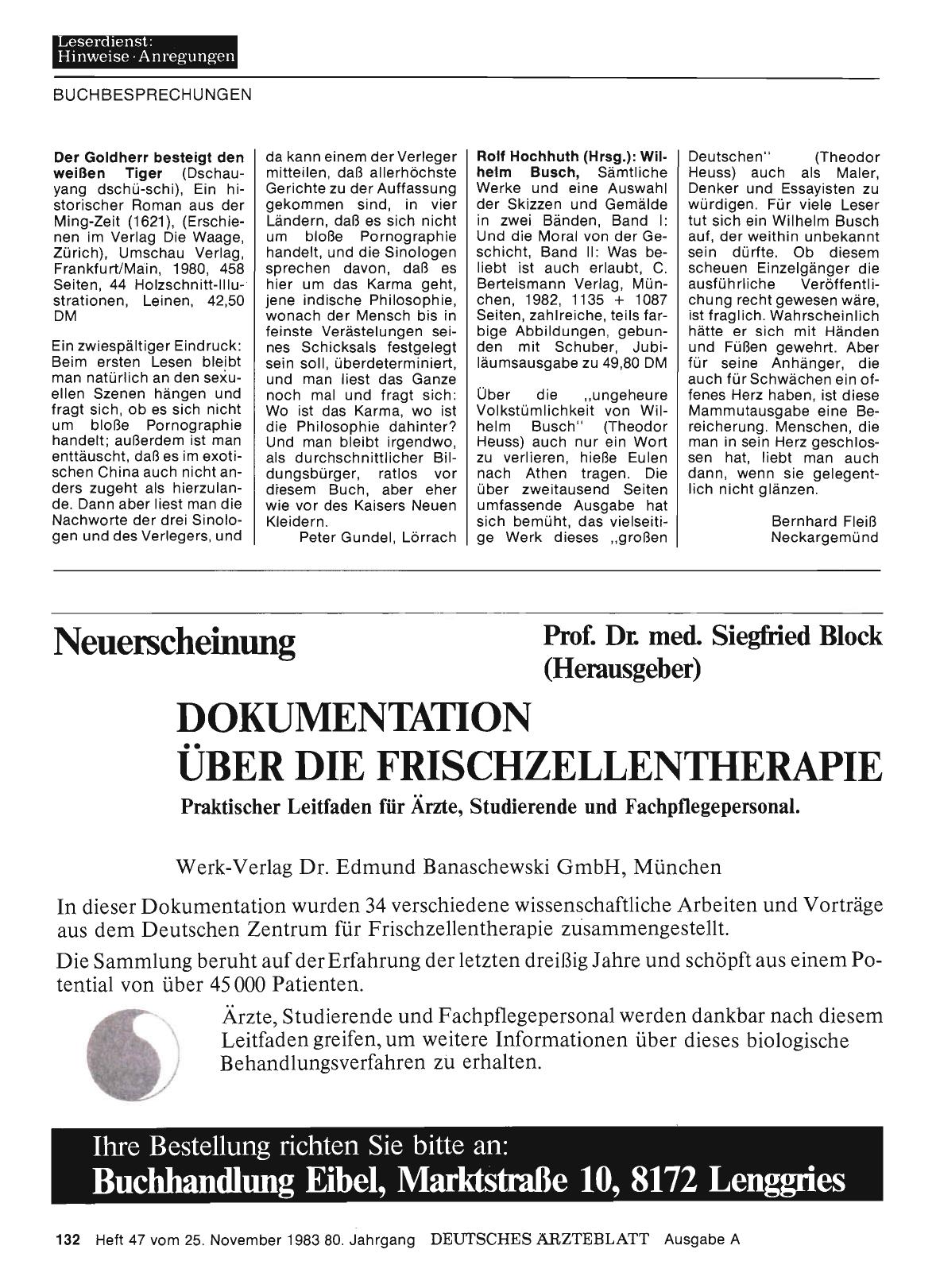 Vorschauseite 1: Kunst • Literatur: Der Goldherr besteigt den weißen Tiger