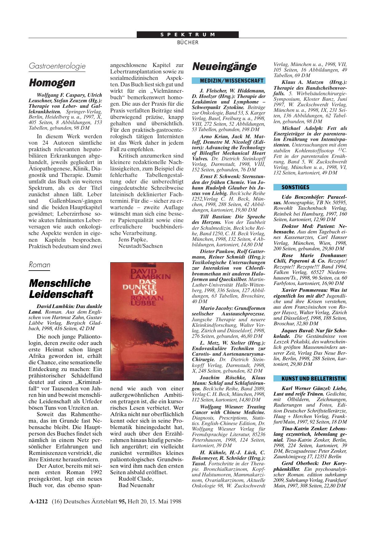 Vorschauseite 1: Das dunkle Land