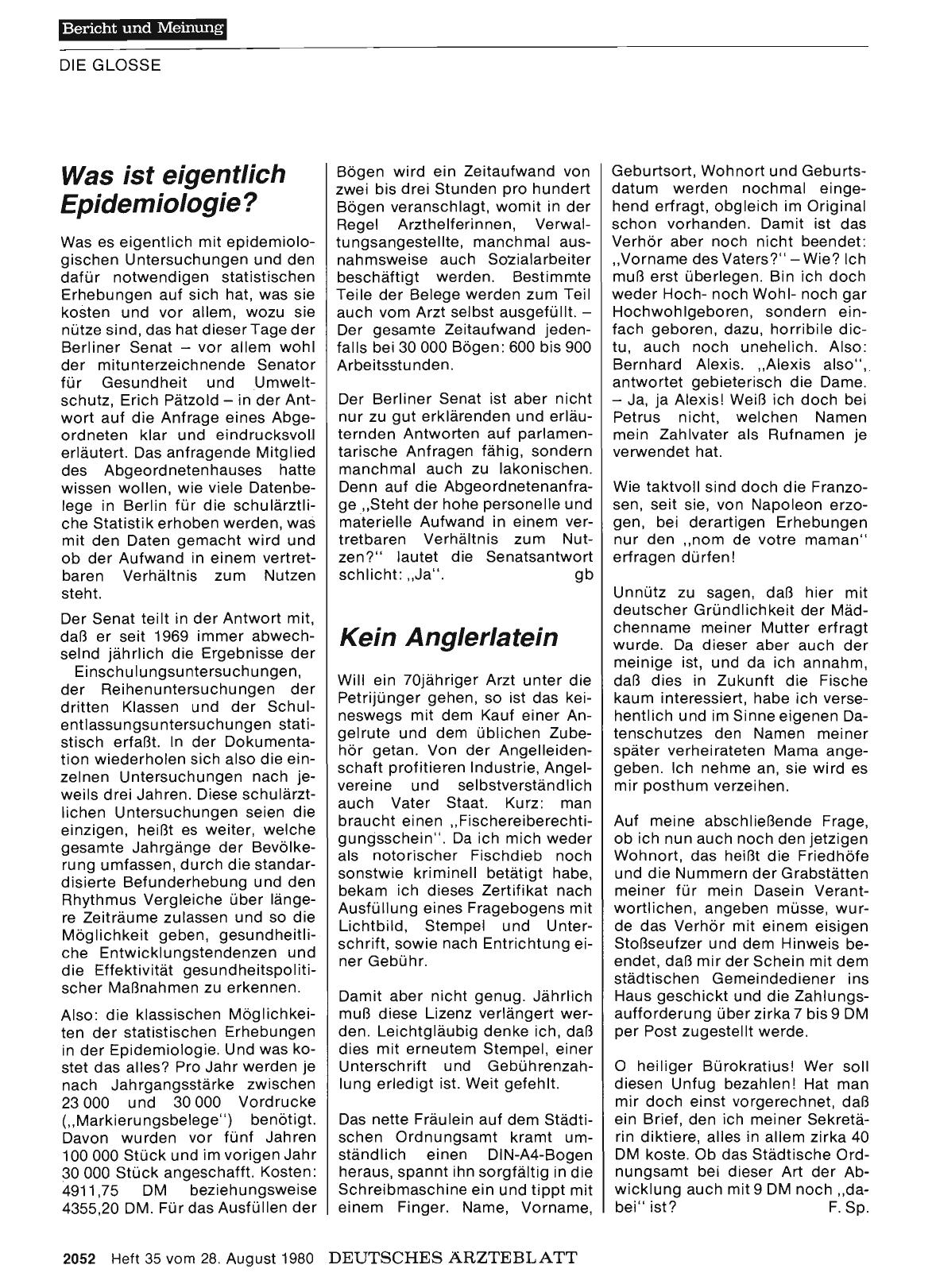 Vorschauseite 1: Kein Anglerlatein