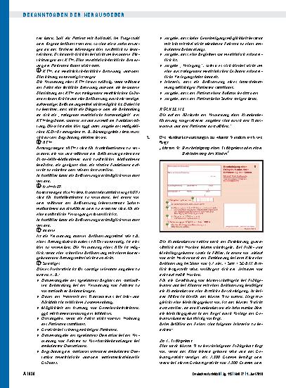Vorschauseite 4: 47. Änderung der Vereinbarung über Vordrucke für die vertragsärztliche Versorgung, 10. Änderung der Vereinbarung über den Einsatz des Blankoformularbedruckungs-Verfahrens zur Hers…