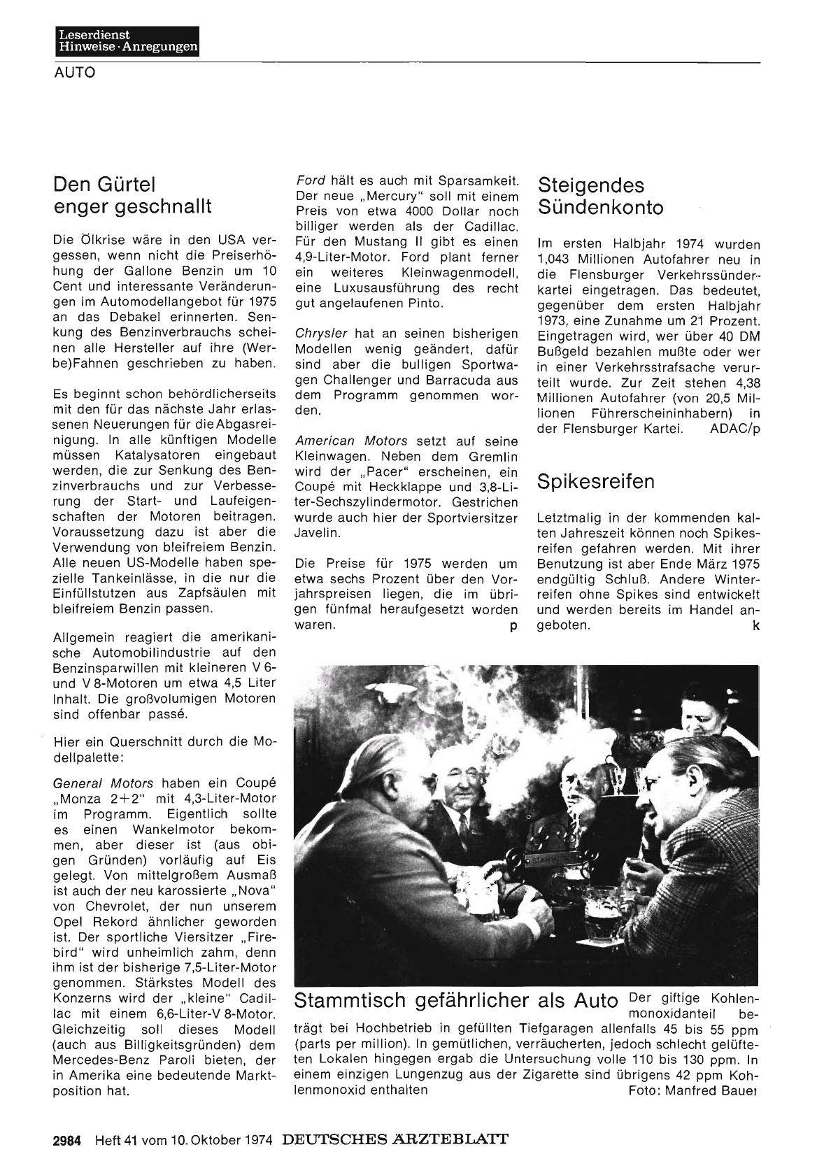 Vorschauseite 1: Steigendes Sündenkonto