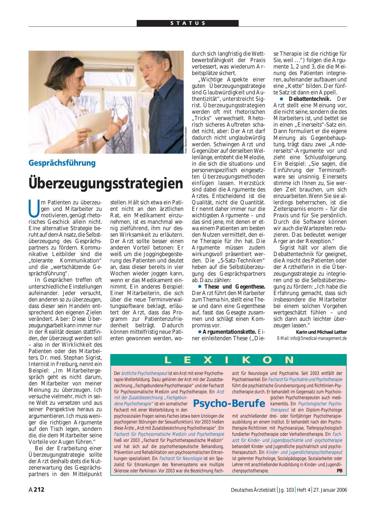 Vorschauseite 1: Gesprächsführung: Überzeugungsstrategien
