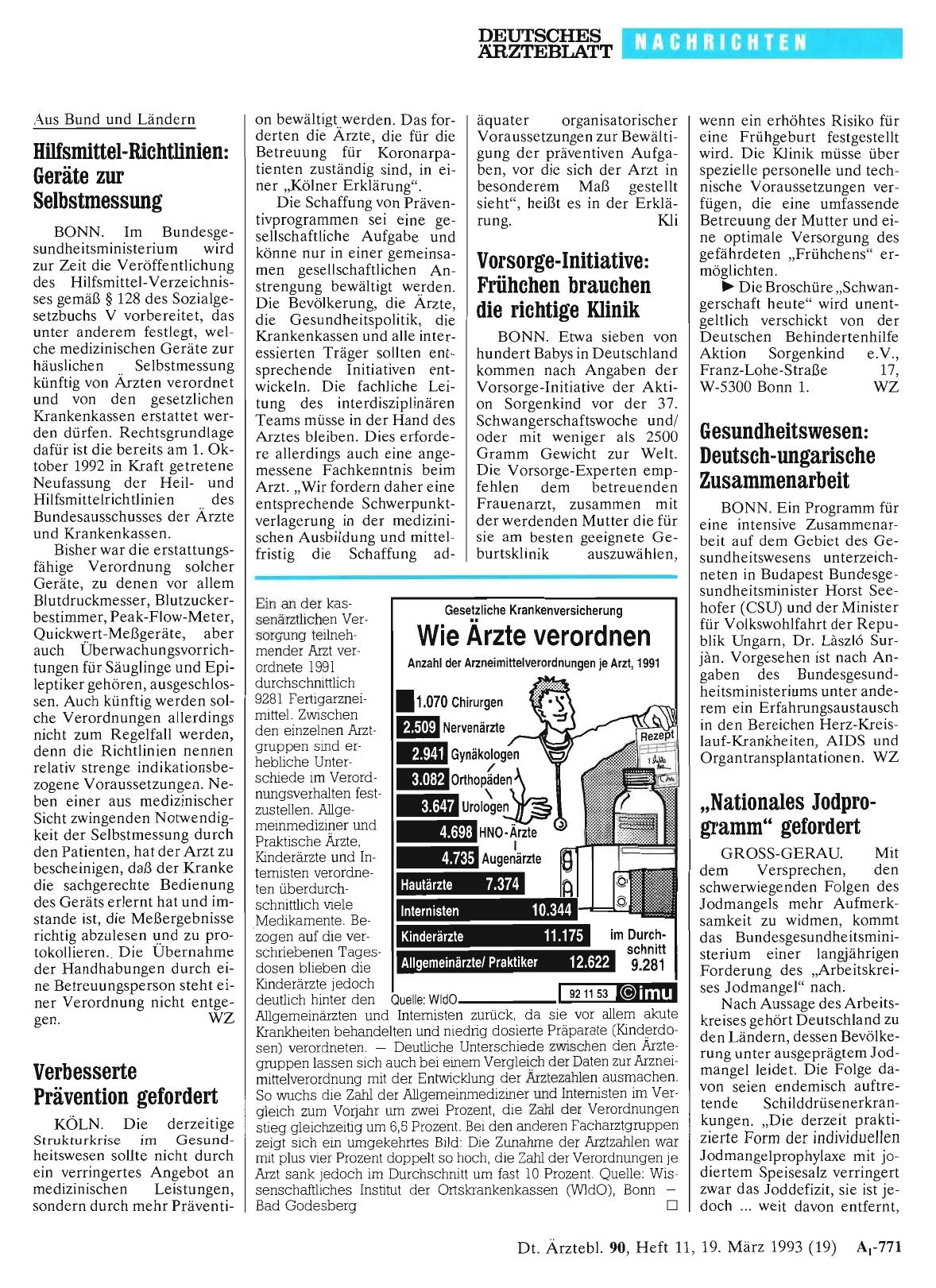 Vorschauseite 1: „Nationales Jodprogramm„ gefordert