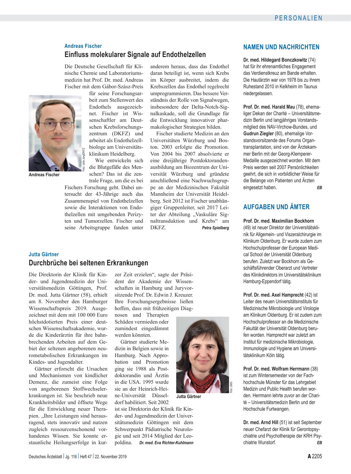 Vorschauseite 1: Aufgaben und Ämter