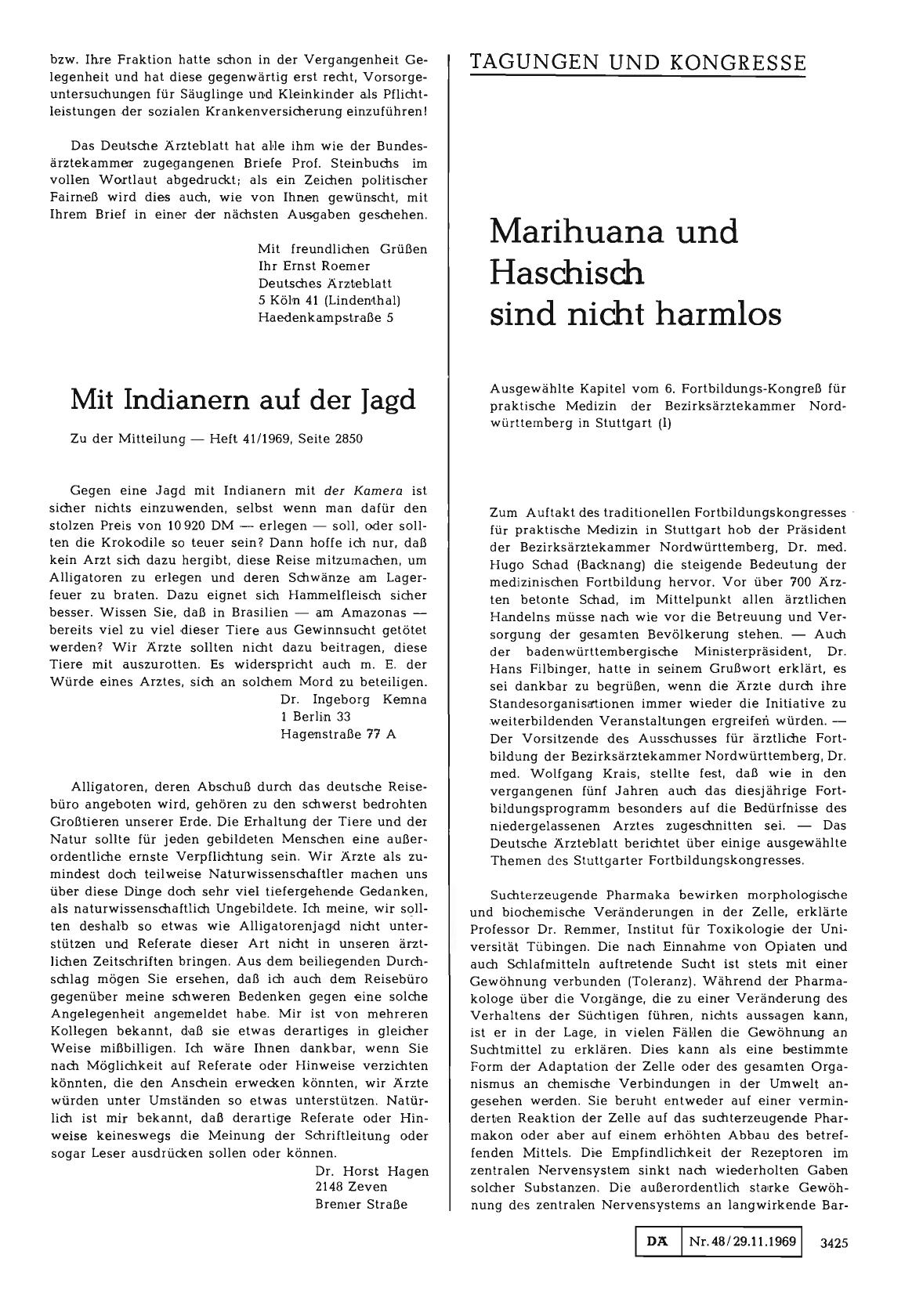 Vorschauseite 1: Marihuana und Haschisch sind nicht harmlos