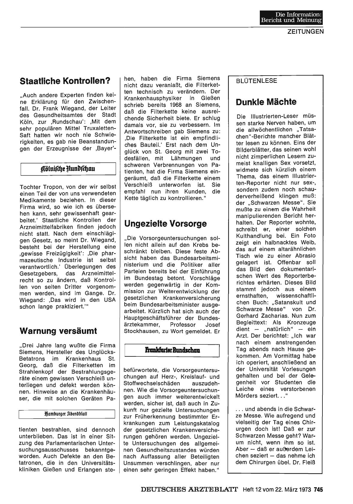 Vorschauseite 1: Warnung versäumt