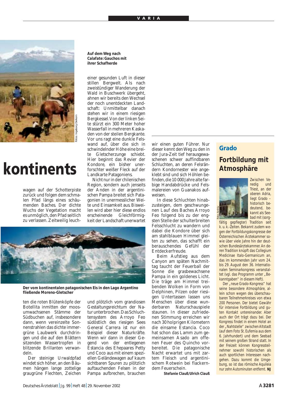 Vorschauseite 1: Grado: Fortbildung mit Atmosphäre