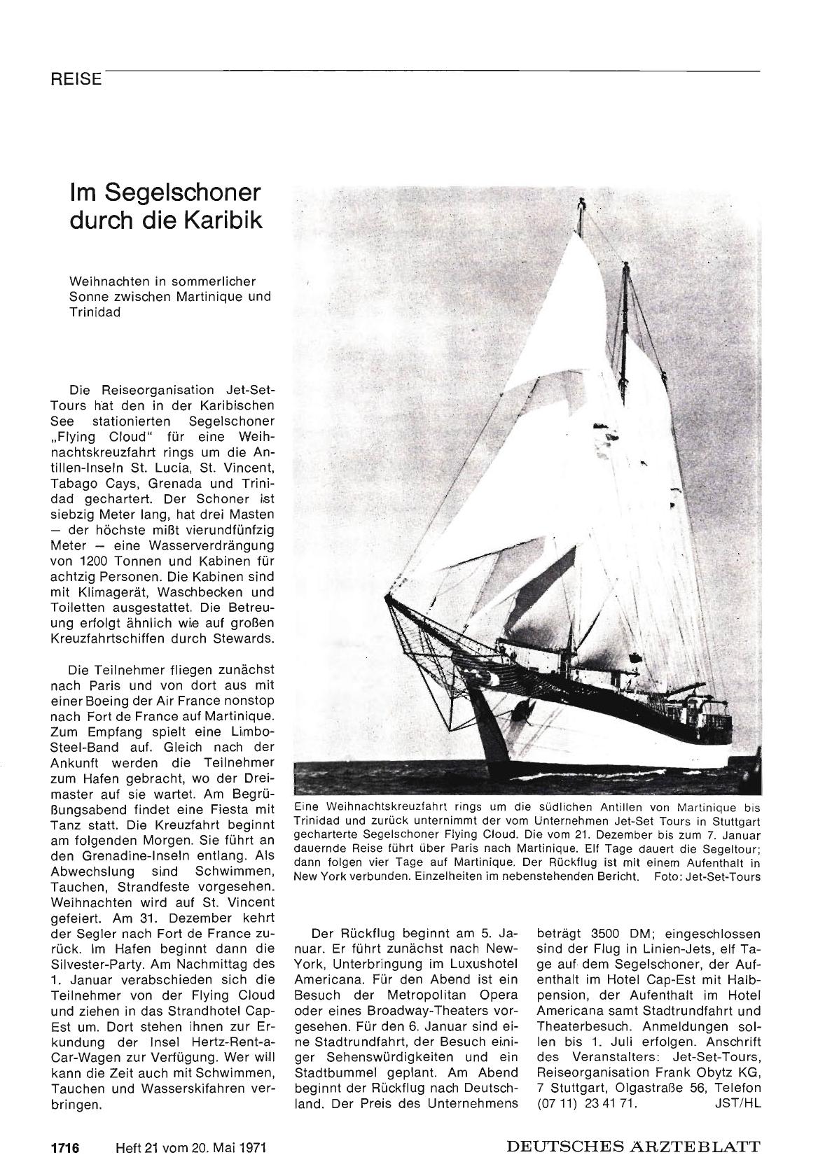 Vorschauseite 1: Im Segelschoner durch die Karibik