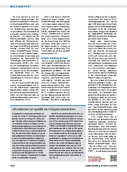 Vorschauseite 3: Frühgeburt als Syndrom: Kranke Lunge, schwächelnder IQ