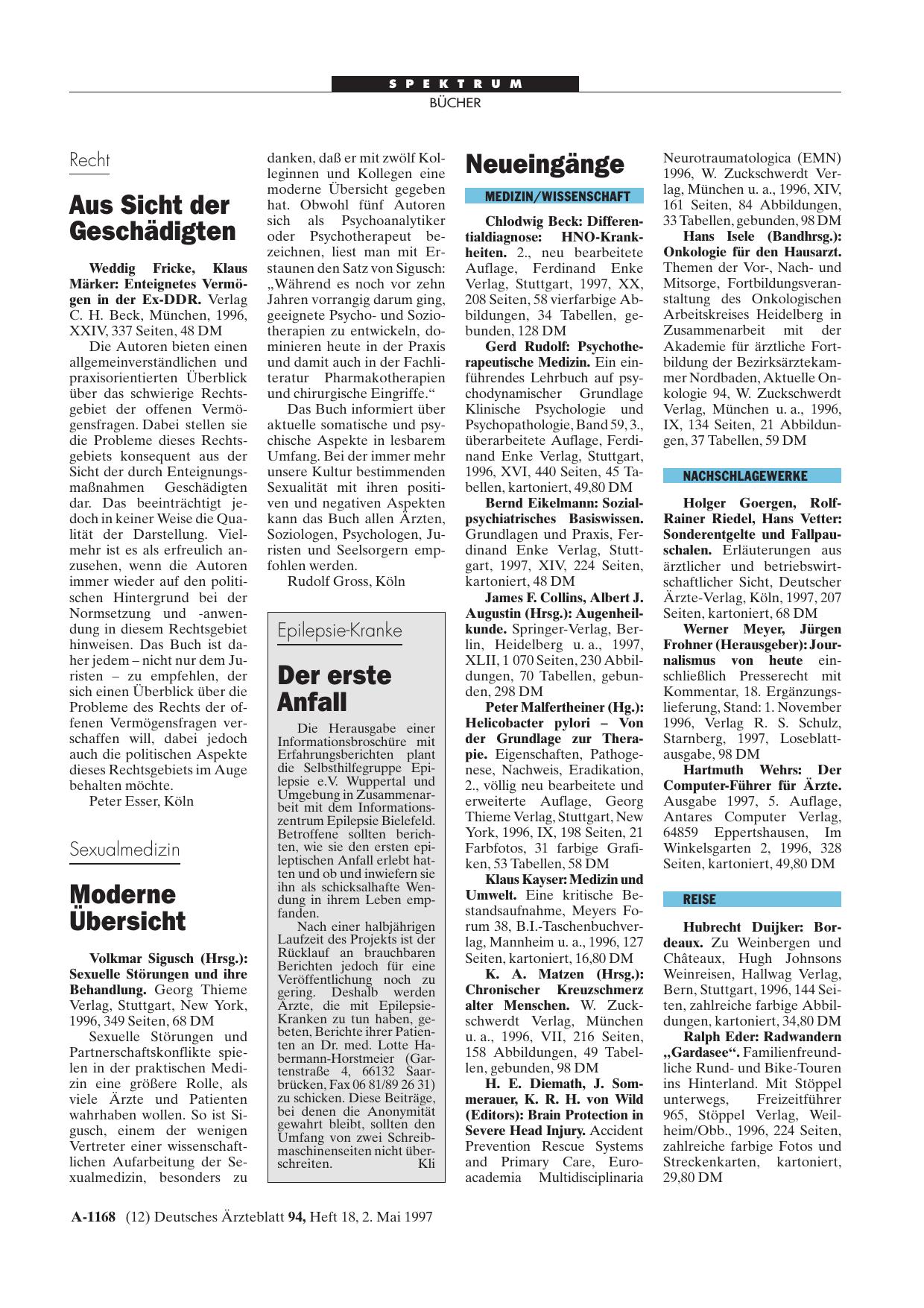 Vorschauseite 1: Enteignetes Vermögen in der Ex-DDR