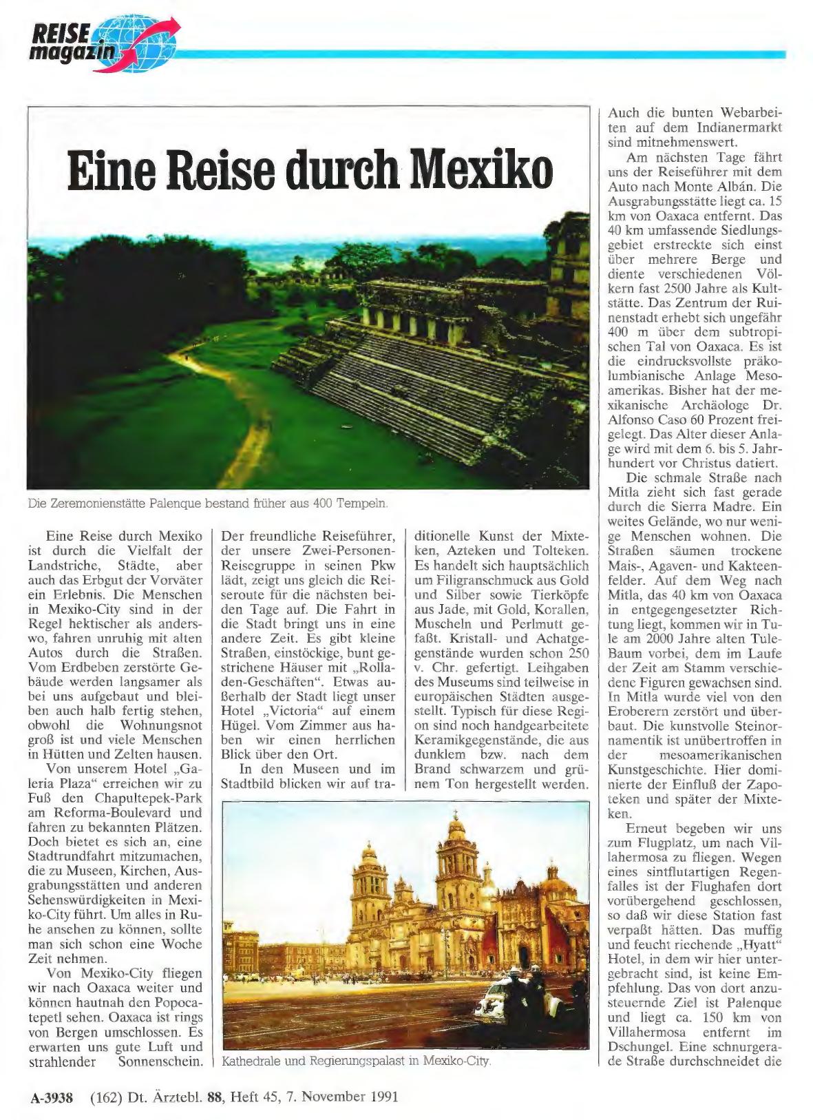 Vorschauseite 1: Eine Reise durch Mexiko