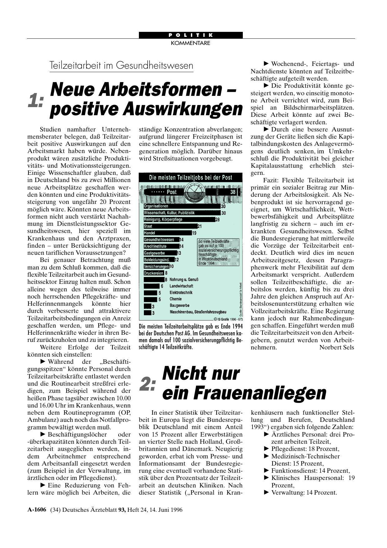 Vorschauseite 1: Nicht nur ein Frauenanliegen