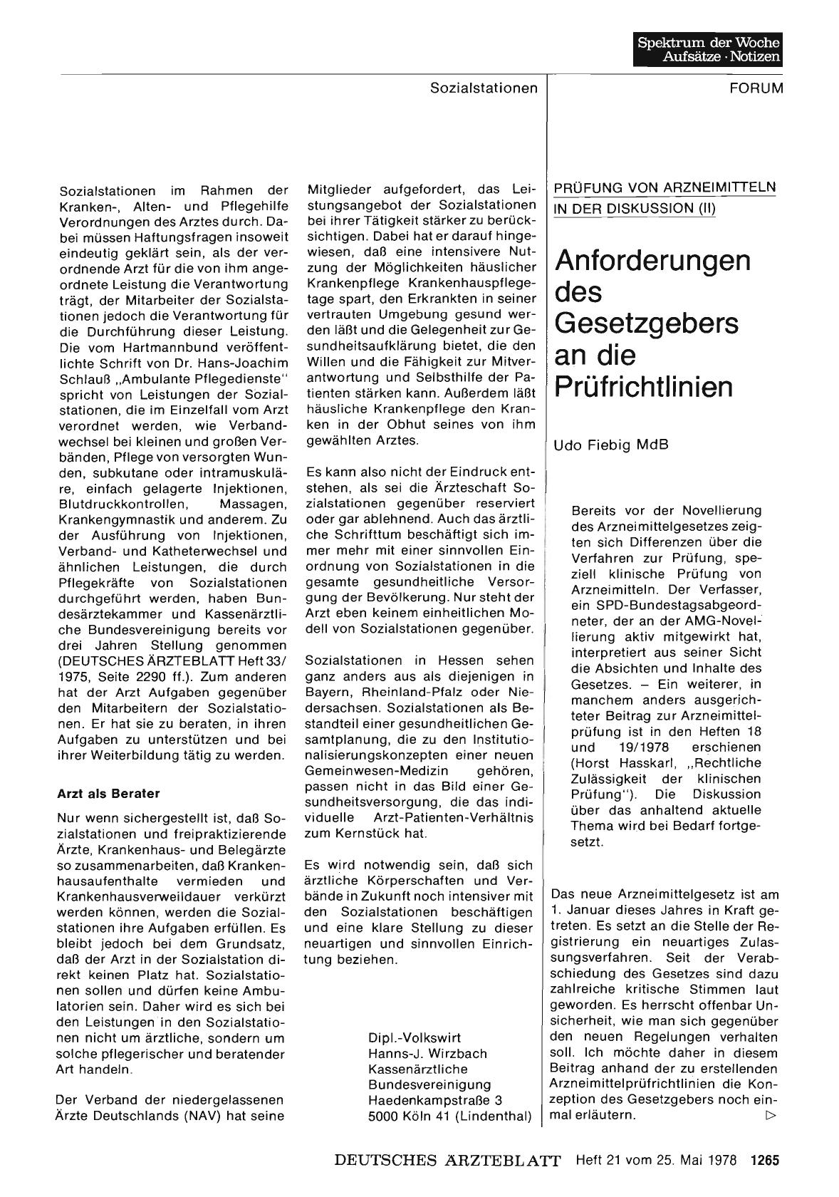 Vorschauseite 1: Prüfung von Arzneimitteln in der Diskussion (II): Anforderungen des Gesetzgebers an die Prüfrichtlinien