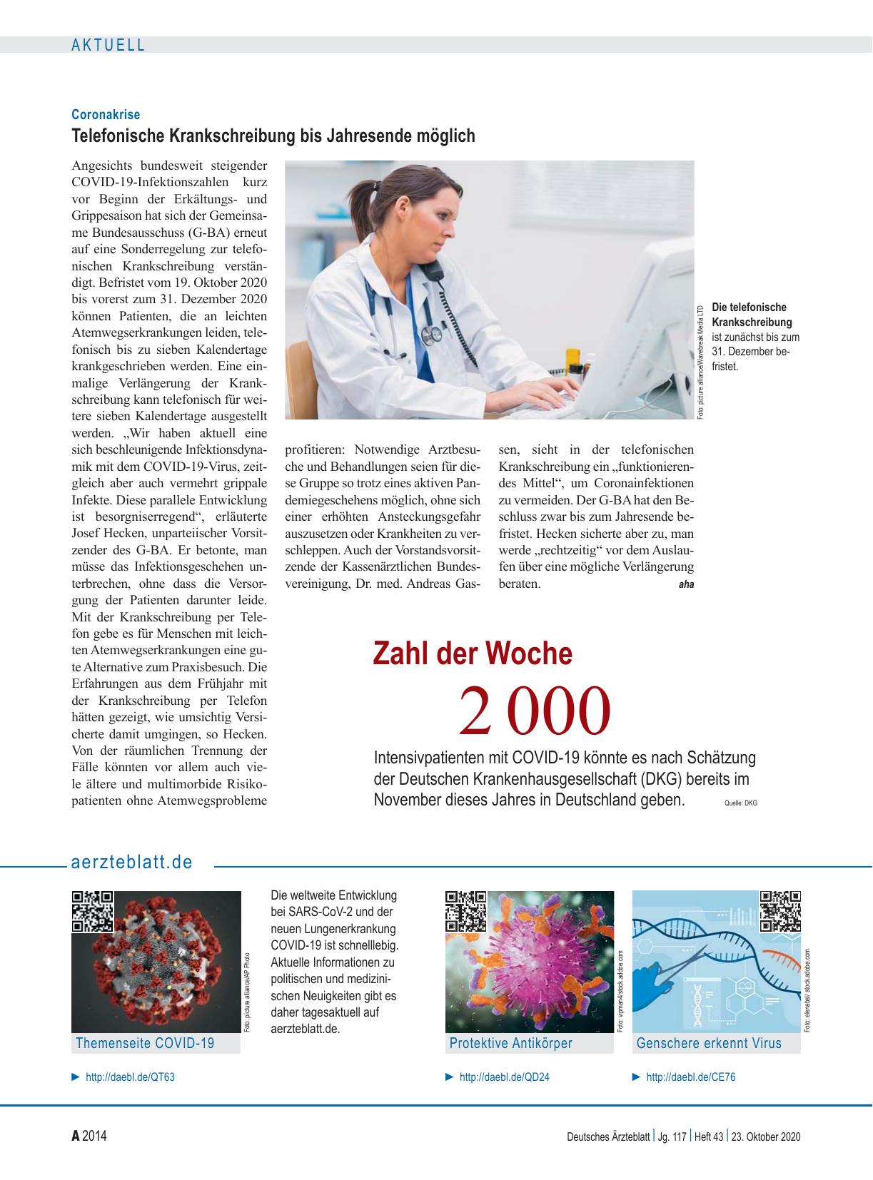 Vorschauseite 1: Zahl der Woche 2 000