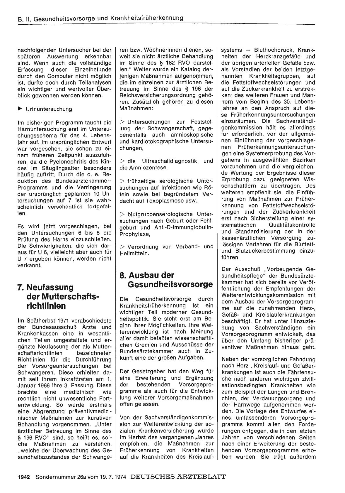 Vorschauseite 1: 8. Ausbau der Gesundheitsvorsorge