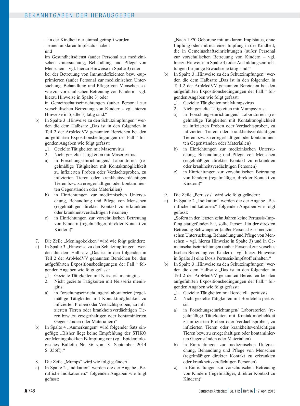 Vorschauseite 3: Bekanntmachung des Gemeinsamen Bundesausschusses über weitere Beratungsthemen zur Überprüfung gemäß § 135 Abs. 1 und § 137c des Fünften Buches Sozialgesetzbuch (SGB V): Liposuktio…
