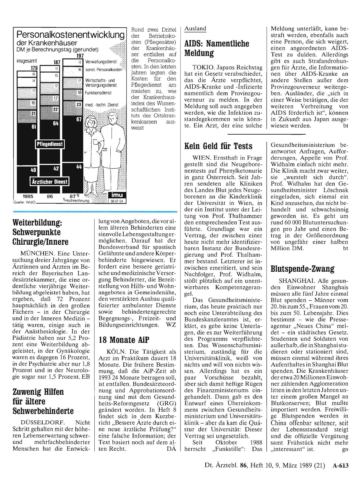 Vorschauseite 1: Weiterbildung: Schwerpunkte Chirurgie/Innere