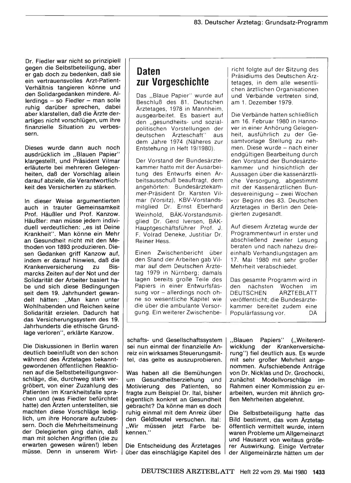 Vorschauseite 1: Daten zur Vorgeschichte