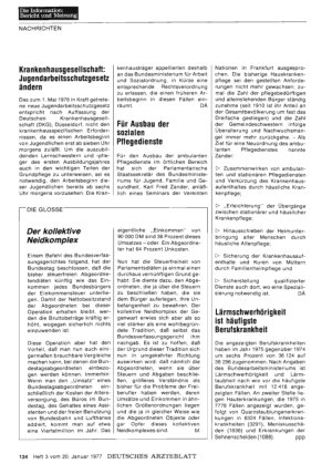 Vorschauseite 1: Lärmschwerhörigkeit ist häufigste Berufskrankheit