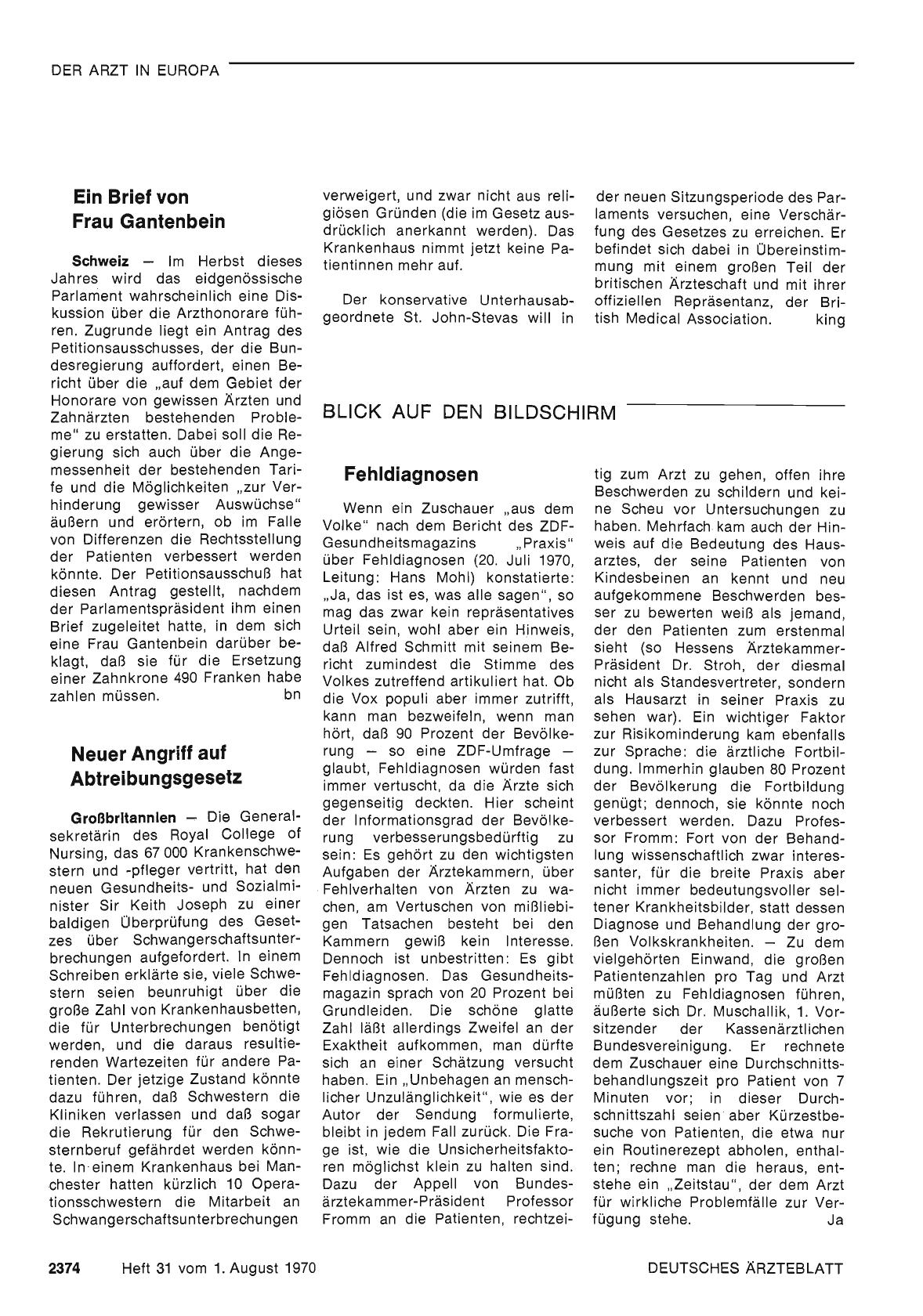 Vorschauseite 1: Fehldiagnosen