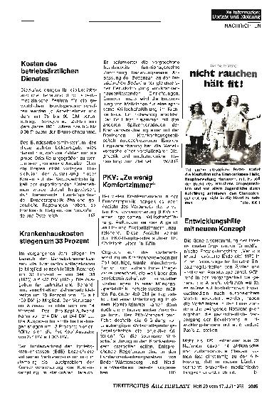 Vorschauseite 1: Entwicklungshilfe mit neuem Konzept