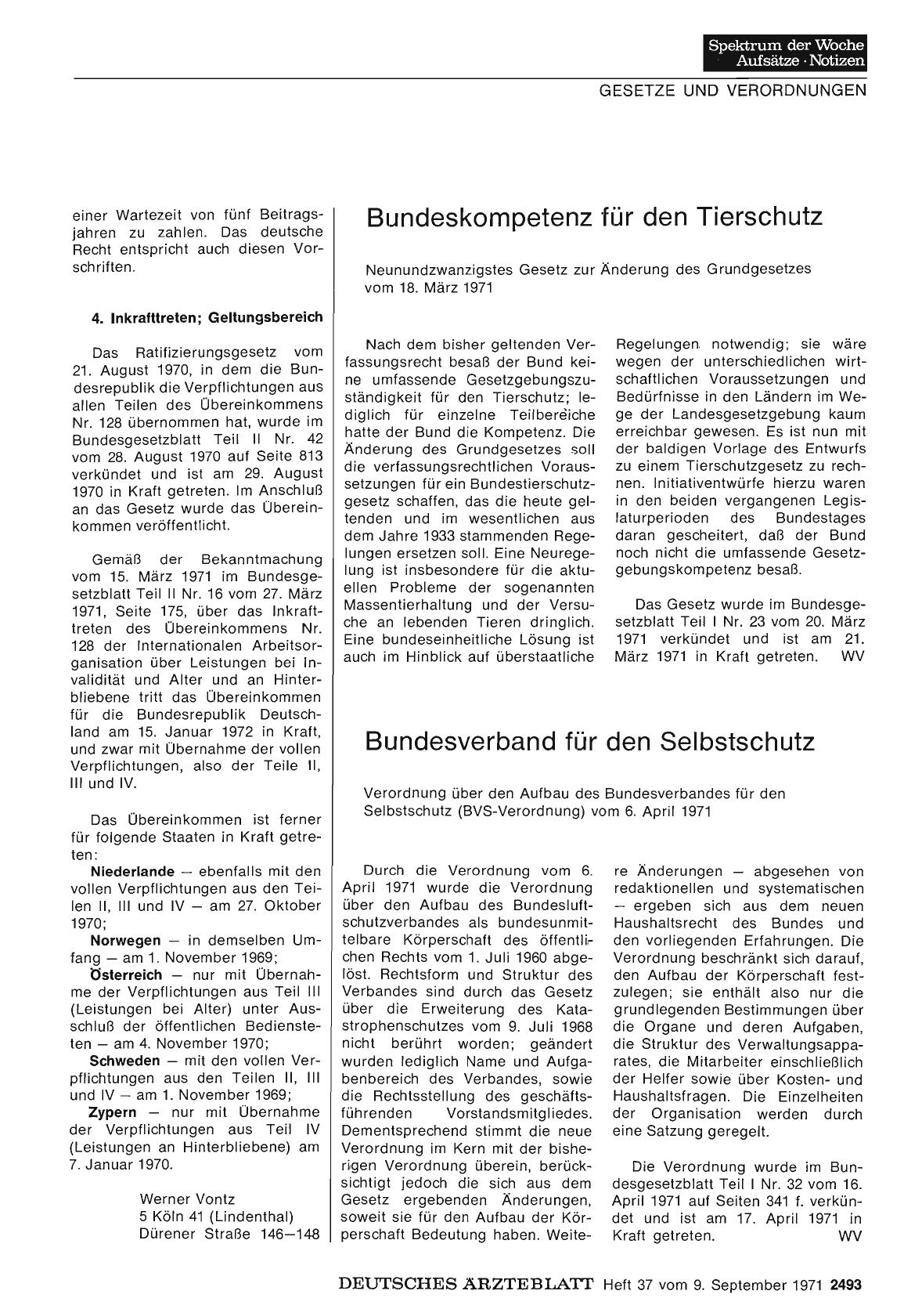 Vorschauseite 1: Bundesverband für den Selbstschutz
