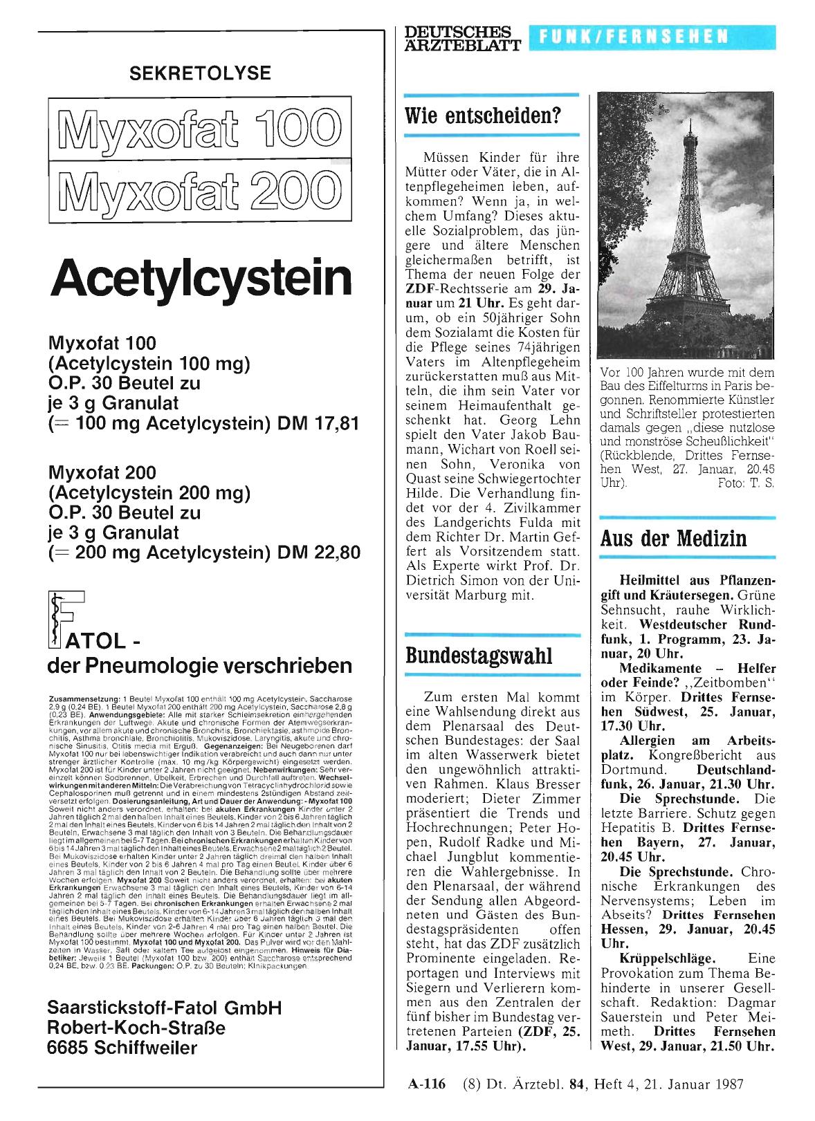 Vorschauseite 1: Bundestagswahl