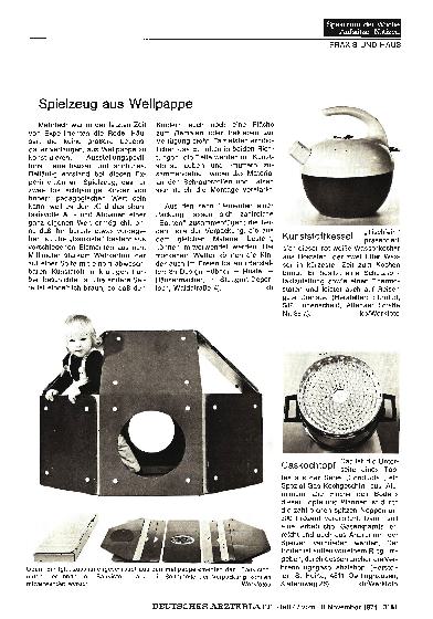 Vorschauseite 1: Spielzeug aus Wellpappe
