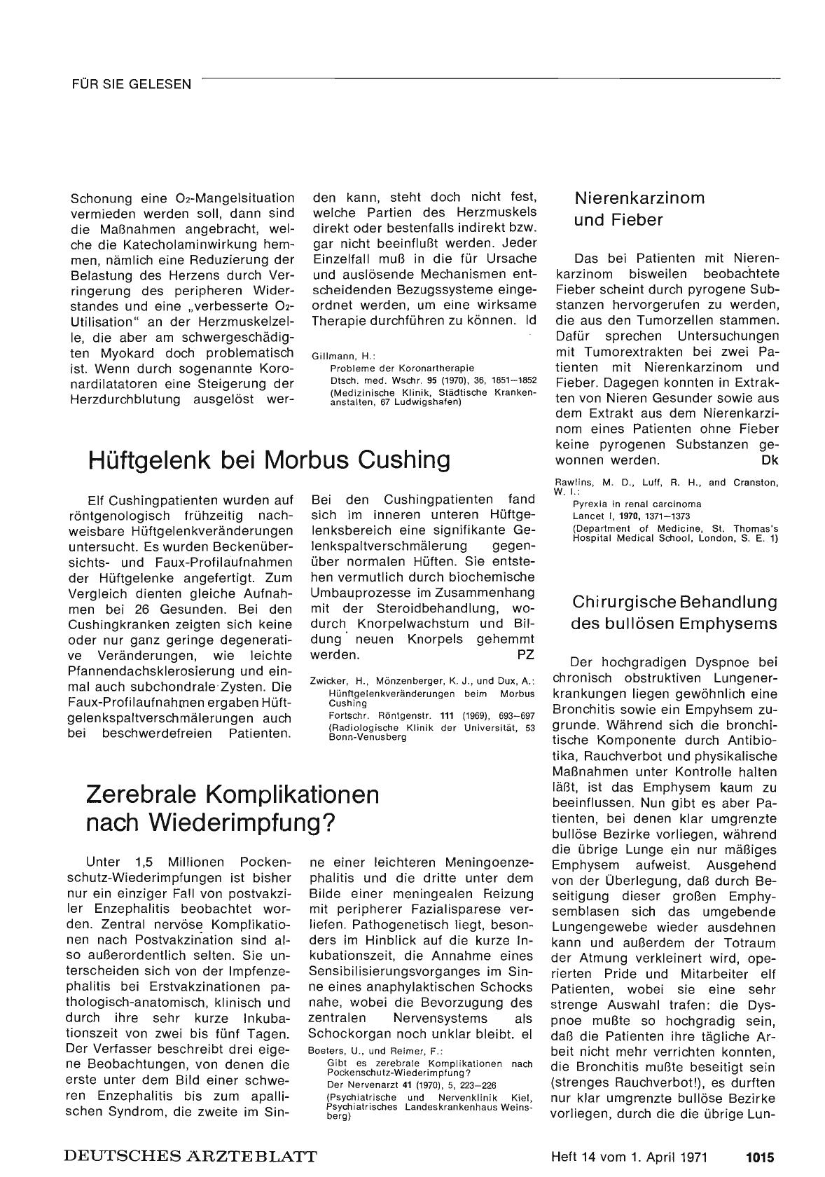 Vorschauseite 1: Hüftgelenk bei Morbus Cushing