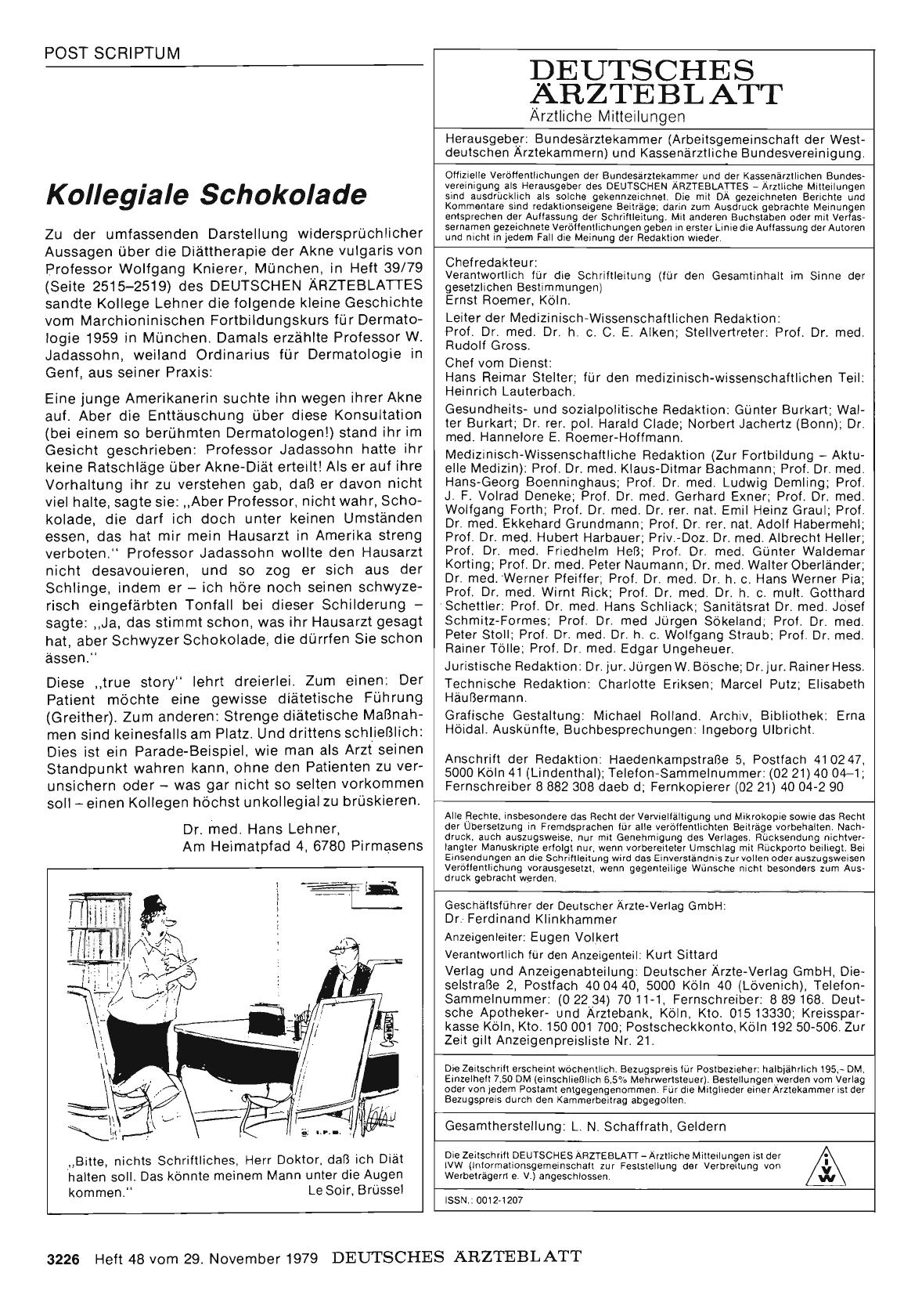 Vorschauseite 1: Kollegiale Schokolade