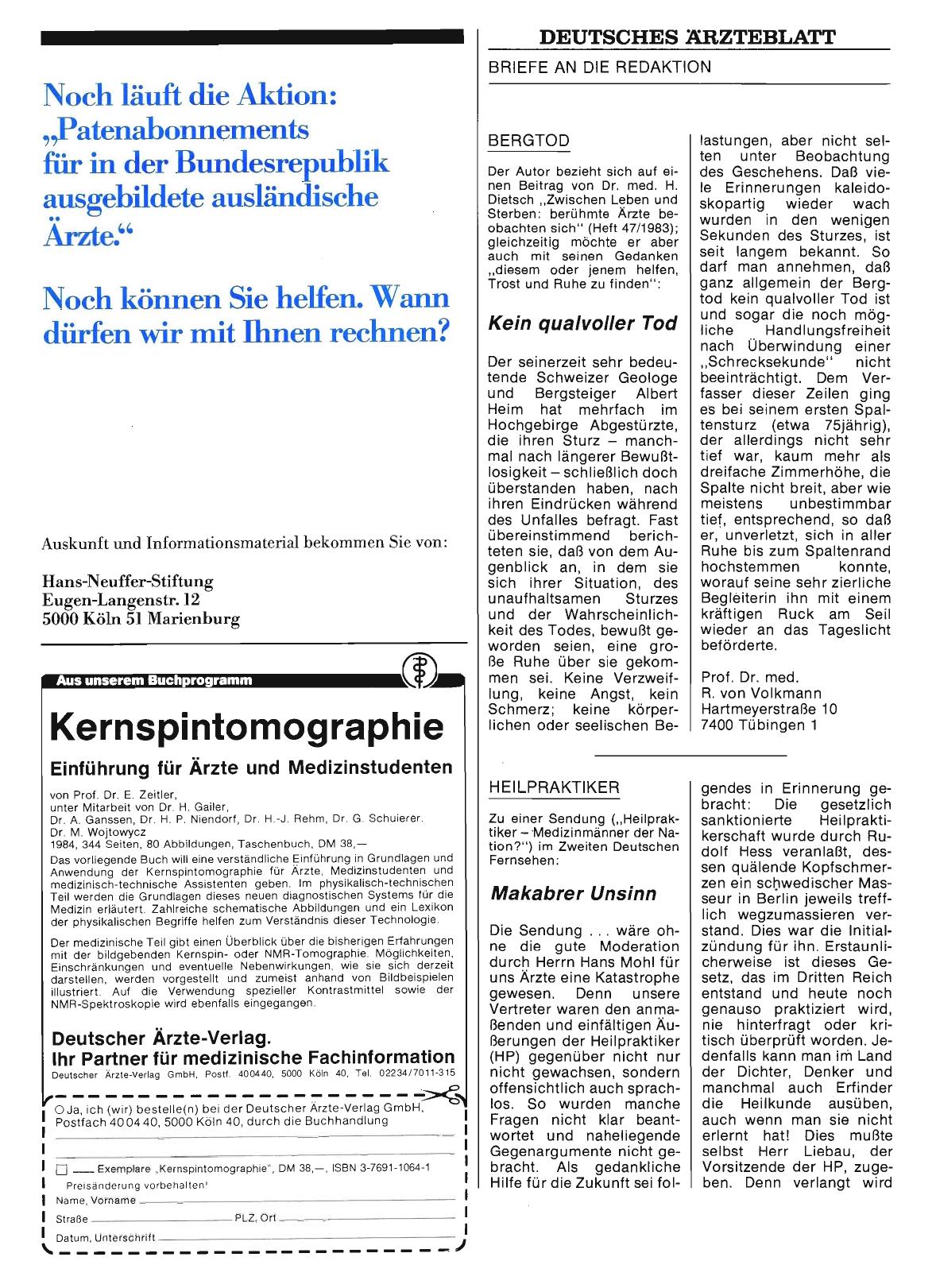 Vorschauseite 1: HEILPRAKTIKER: Makabrer Unsinn