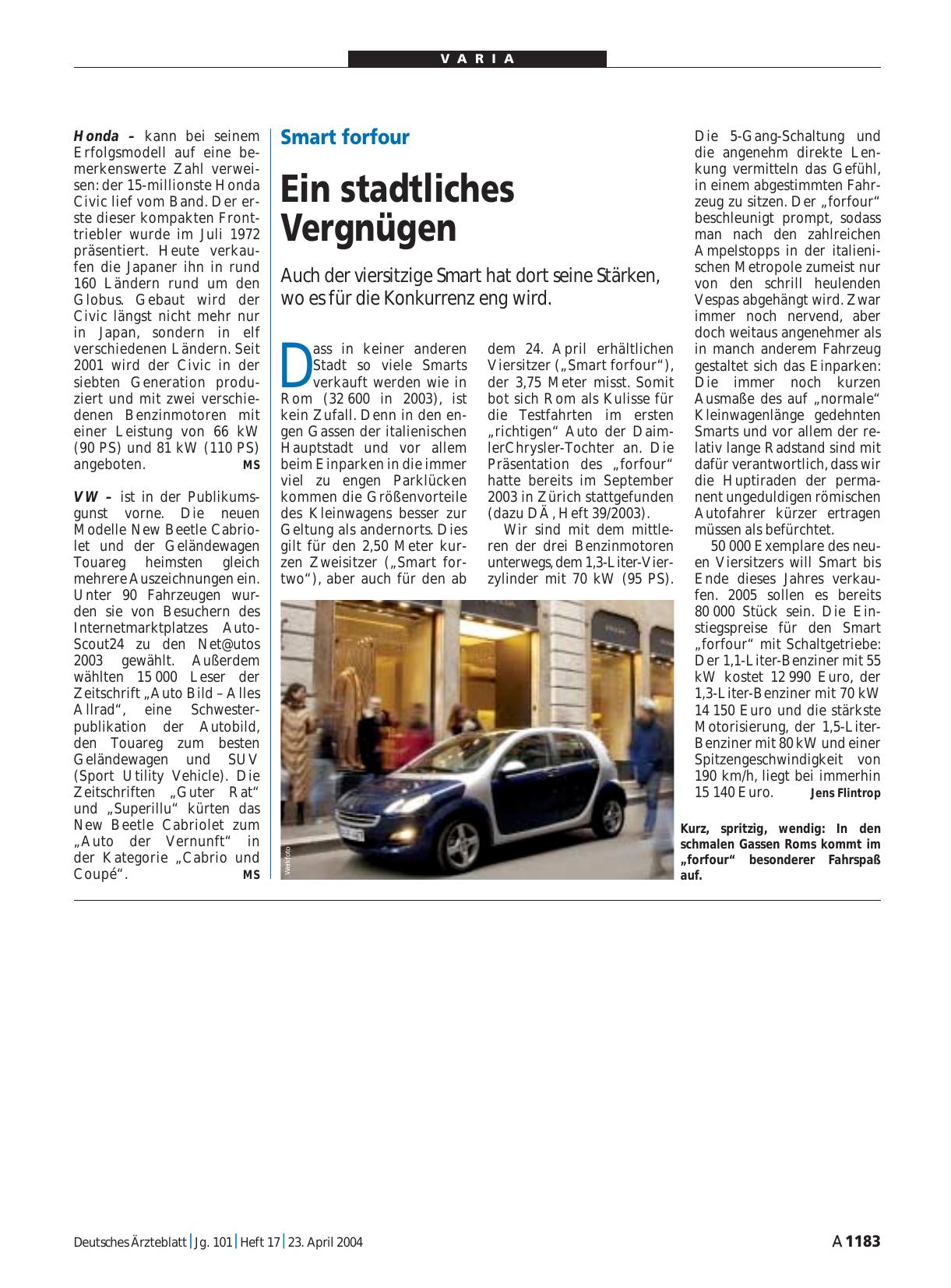 Vorschauseite 1: VW