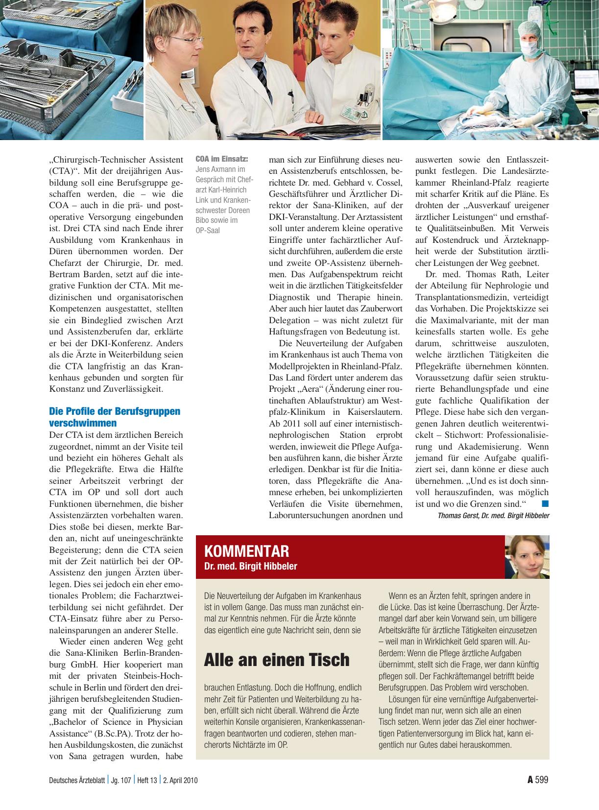 Vorschauseite 1: Alle an einen Tisch