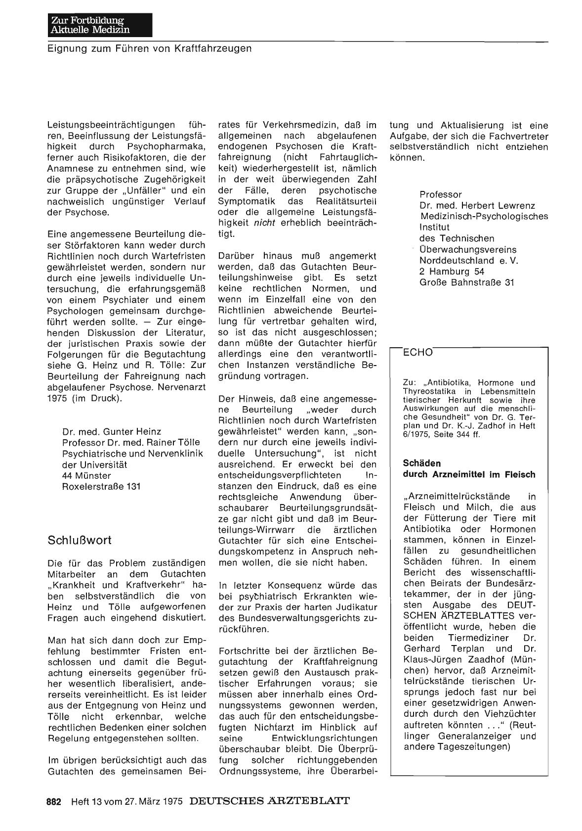 Vorschauseite 1: Schlußwort