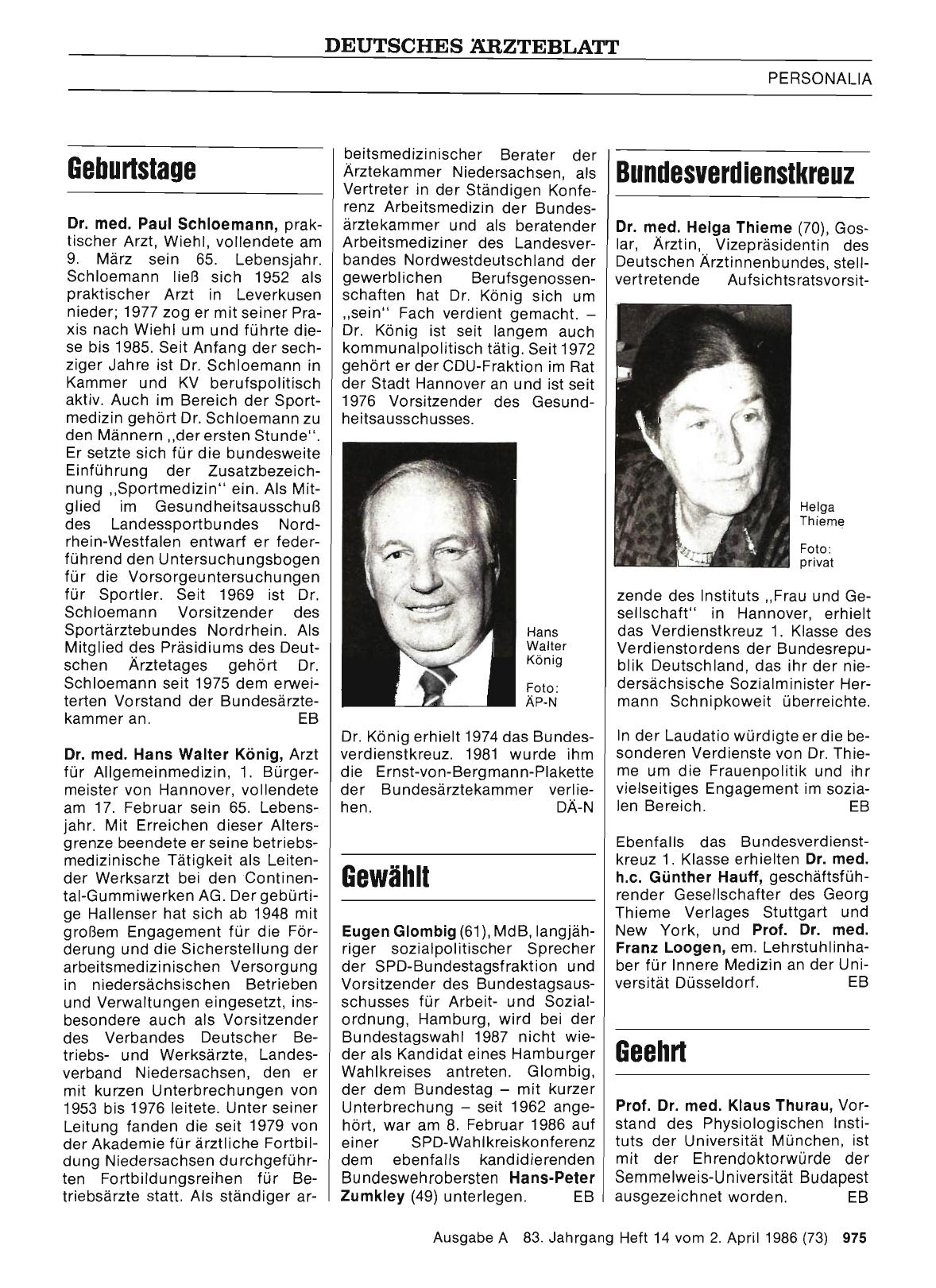 Vorschauseite 1: Bundesverdienstkreuz