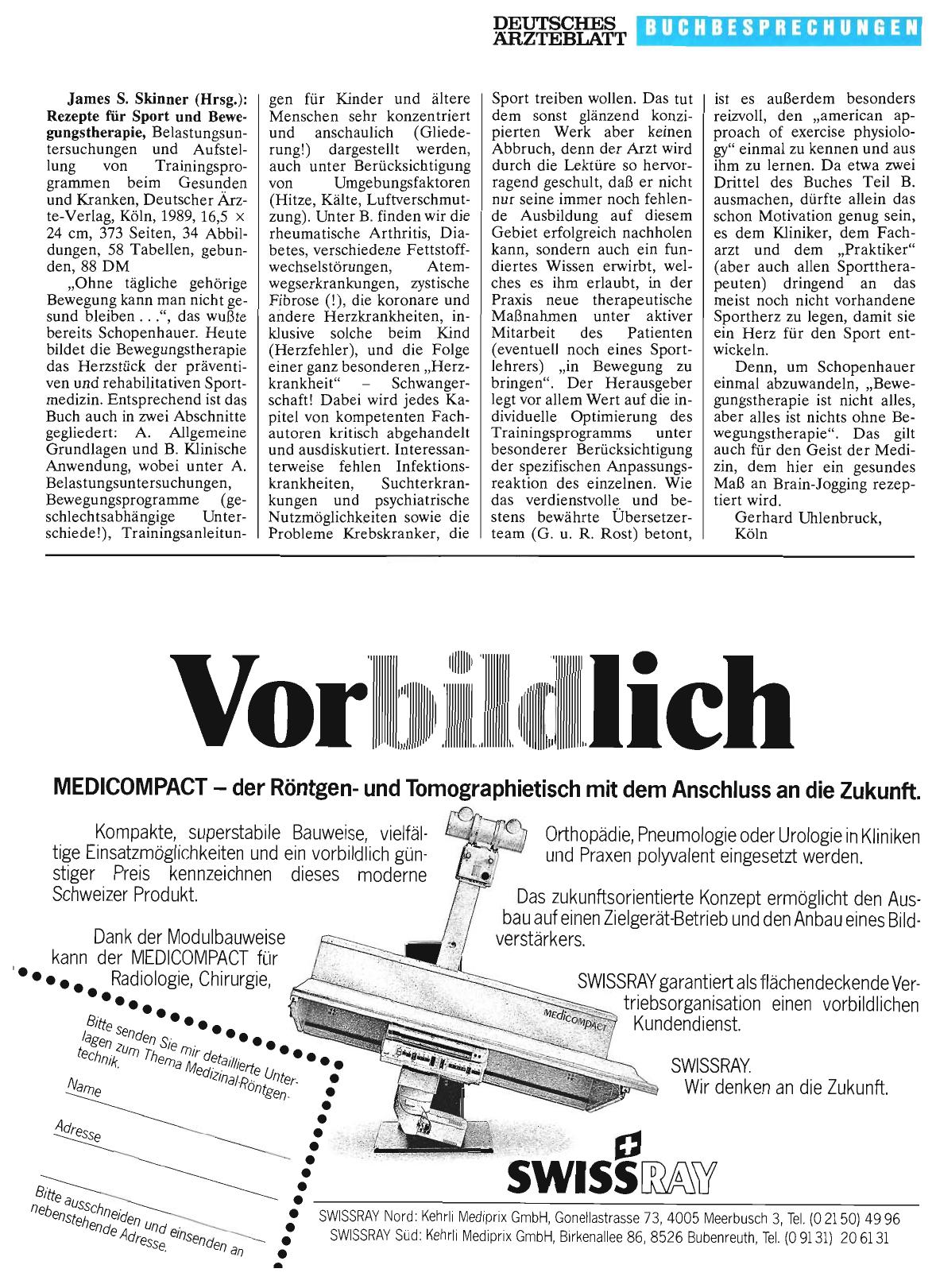 Vorschauseite 1: James S. Skinner (Hrsg. ): Rezepte für Sport und Bewegungstherapie