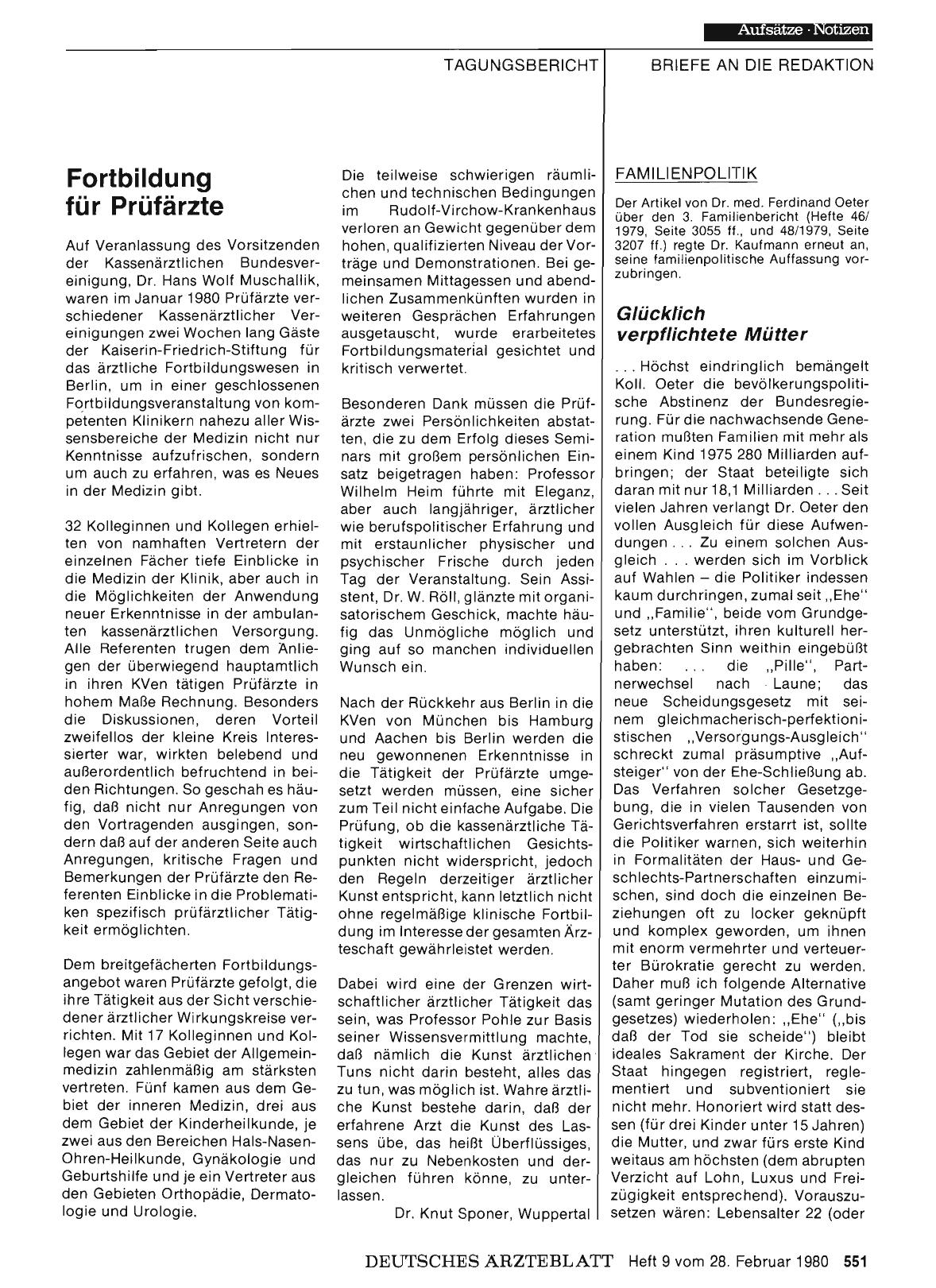 Vorschauseite 1: FAMILIENPOLITIK: Glücklich verpflichtete Mütter