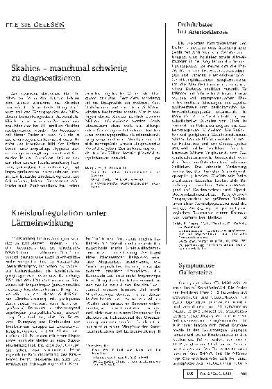 Vorschauseite 1: Symptomlose Gallensteine