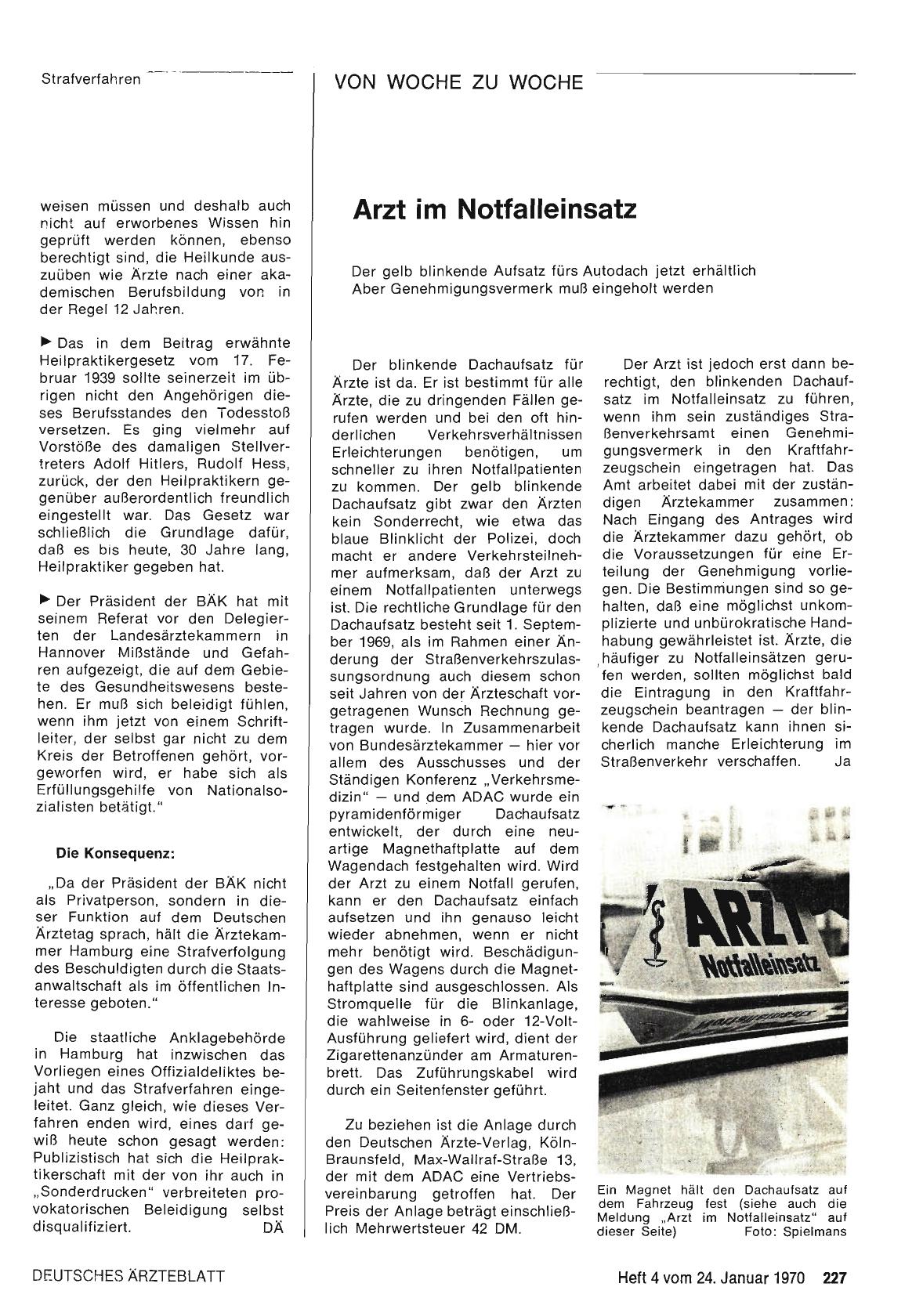 Vorschauseite 1: Arzt im Notfalleinsatz