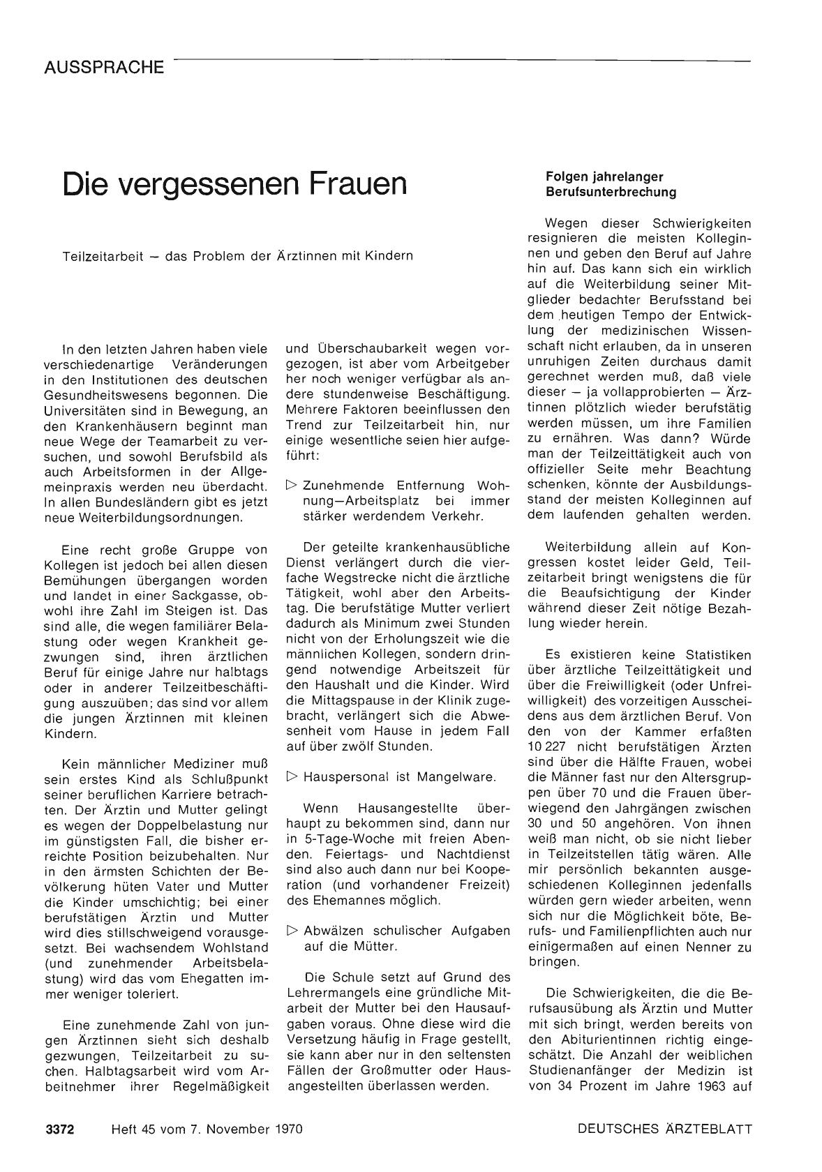 Vorschauseite 1: Die vergessenen Frauen