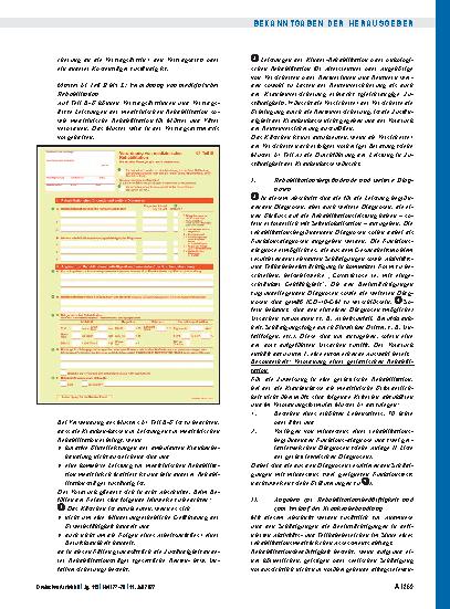 Vorschauseite 3: 64. Änderung der Vereinbarung über Vordrucke für die vertragsärztliche Versorgung vom 1. April 1995 (Anlage 2 BMV-Ä)