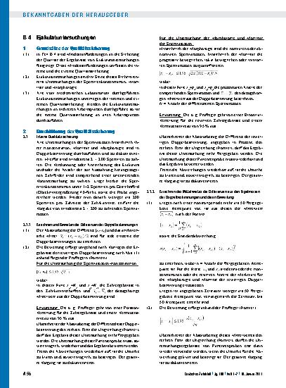 Vorschauseite 2: Richtlinie der Bundesärztekammer zur Qualitätssicherung laboratoriumsmedizinischer Untersuchungen