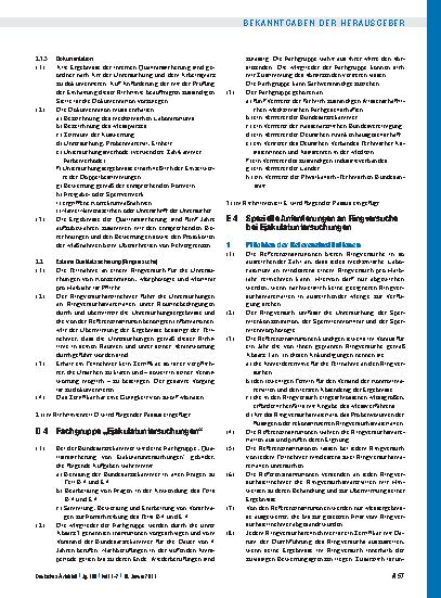 Vorschauseite 3: Richtlinie der Bundesärztekammer zur Qualitätssicherung laboratoriumsmedizinischer Untersuchungen