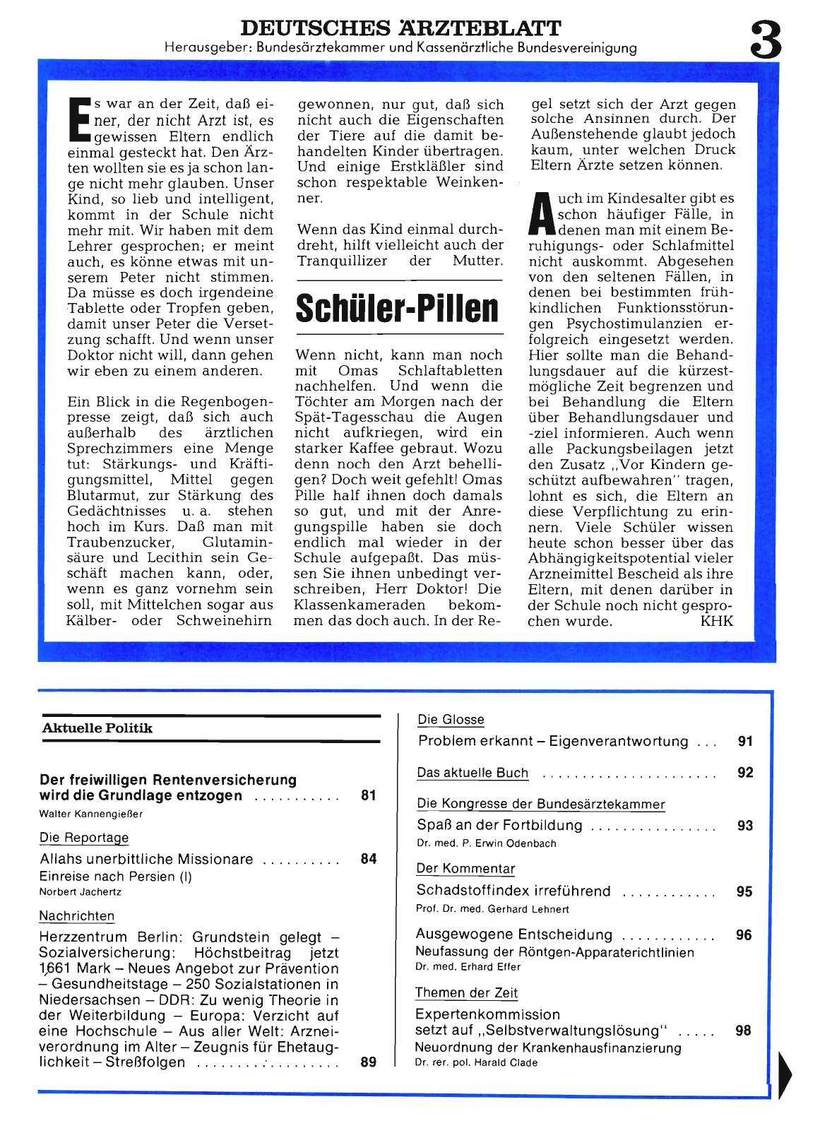 Vorschauseite 1: Schüler-Pillen