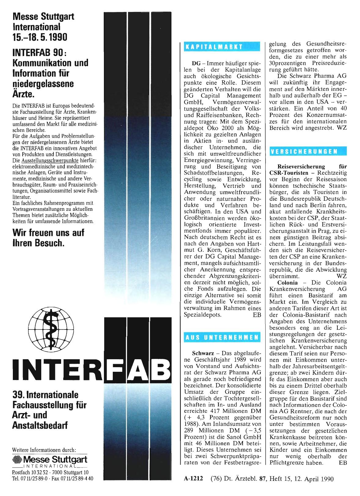 Vorschauseite 1: VERSICHERUNGEN