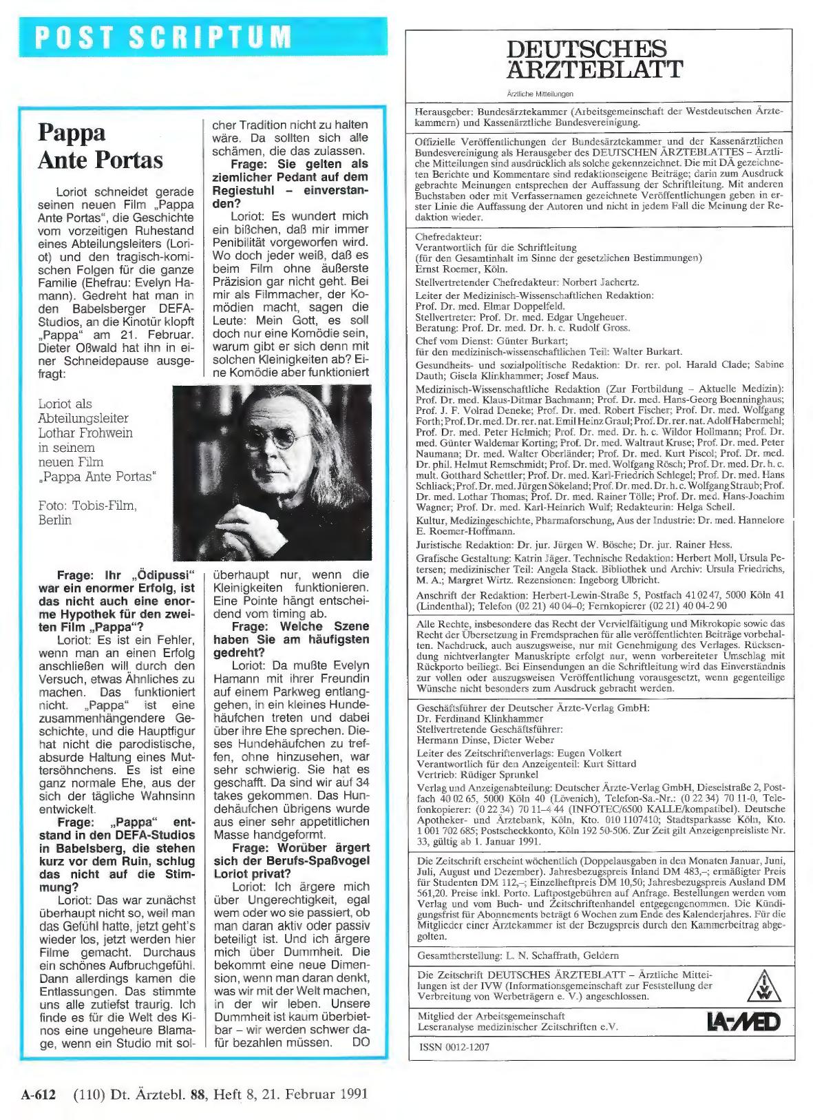Vorschauseite 1: Pappa Ante Portas