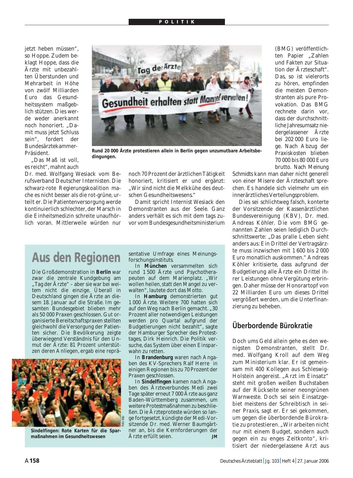 Vorschauseite 1: Aus den Regionen